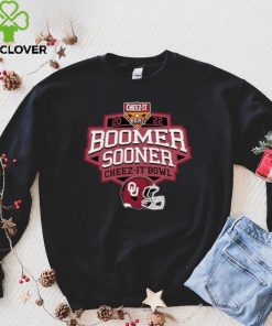 Oklahoma 2022 Cheez it Bowl Helmet Shirt