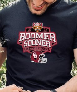 Oklahoma 2022 Cheez it Bowl Helmet Shirt