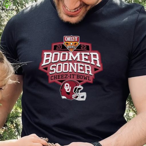 Oklahoma 2022 Cheez it Bowl Helmet Shirt