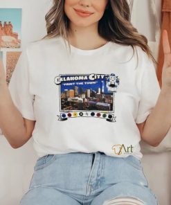 Oklahoma City Print The Town Shirt