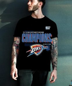Oklahoma City Thunder 2024 Northwest Division Champions Locker Room Shirt