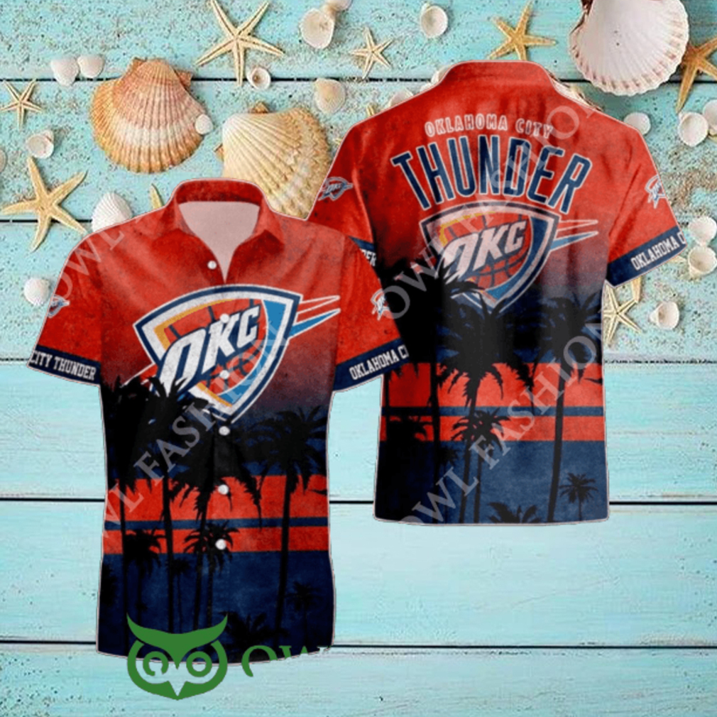 Oklahoma City Thunder NBA City Hot Trending Hawaiian Shirt 2024 Oklahoma City Thunder NBA City Hot Trending Hawaiian Shirt 2024