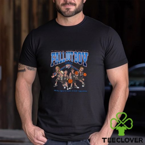 Oklahoma City Thunder So Much For (2our) Dust 2024 Fall Out Boy All This Effort To Make It Look Effortless Shirt