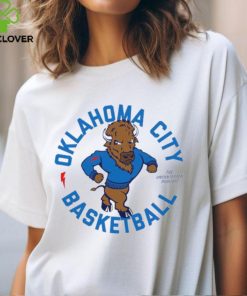Oklahoma City Thunder basketball Bison mascot the uncontested podcast shirt