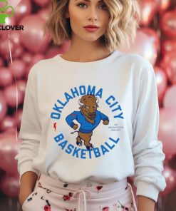 Oklahoma City Thunder basketball Bison mascot the uncontested podcast shirt