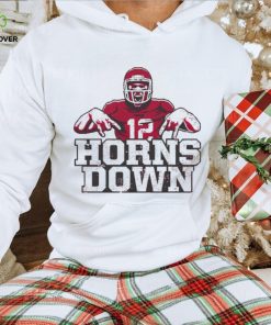 Oklahoma College horns down shirt