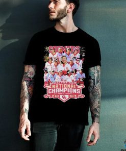 Oklahoma NCAA Four peat National Champions 2024 Team Softball Shirt