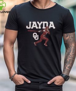 Oklahoma Softball Jayda Coleman Slugger Swing Shirt