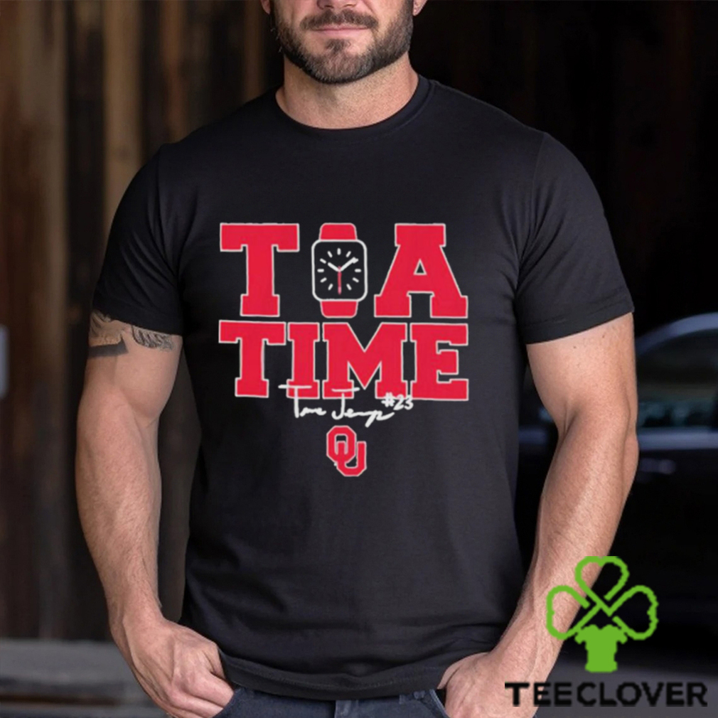 Oklahoma Softball Tiare Jennings Tia Time Logo Shirt