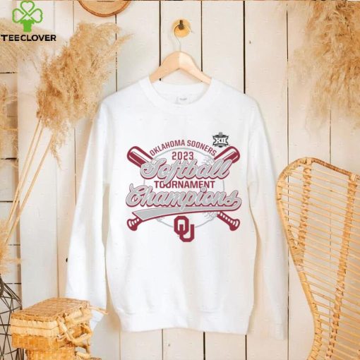 Oklahoma Sooners 2023 NCAA Big 12 Softball Conference Tournament Champions logo hoodie, sweater, longsleeve, shirt v-neck, t-shirt