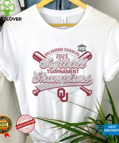 Oklahoma Sooners 2023 NCAA Big 12 Softball Conference Tournament Champions logo hoodie, sweater, longsleeve, shirt v-neck, t-shirt