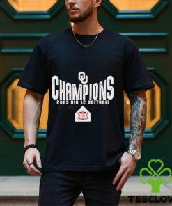 Oklahoma Sooners 2023 Ncaa Big 12 Softball Conference Tournament Champions Locker Room T Shirt