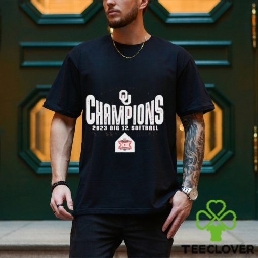 Oklahoma Sooners 2023 Ncaa Big 12 Softball Conference Tournament Champions Locker Room T Shirt