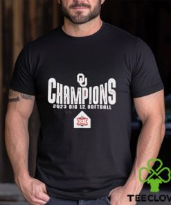 Oklahoma Sooners 2023 Ncaa Big 12 Softball Conference Tournament Champions Locker Room T Shirt