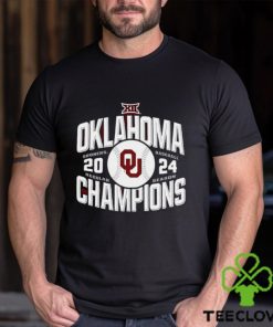 Oklahoma Sooners 2024 Big 12 Baseball Regular Season Champions T Shirt 2 Oklahoma Sooners 2024 Big 12 Baseball Regular Season Champions T Shirt