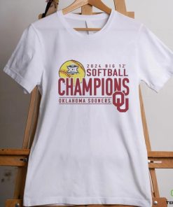 Oklahoma Sooners 2024 Big 12 Softball Conference Tournament Champions Base Stealer T Shirt