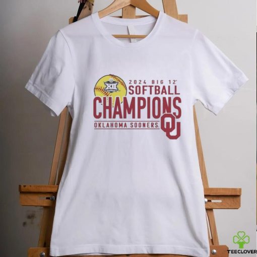 Oklahoma Sooners 2024 Big 12 Softball Conference Tournament Champions Base Stealer T Shirt