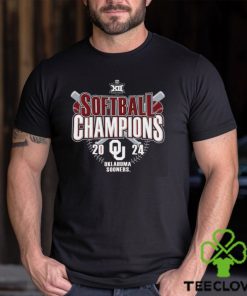 Oklahoma Sooners 2024 Big 12 Softball Conference Tournament Champions Locker Room T Shirt