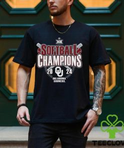 Oklahoma Sooners 2024 Big 12 Softball Conference Tournament Champions Locker Room T Shirt