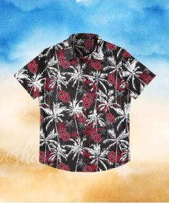 Oklahoma Sooners Black Floral Hawaiian Shirt