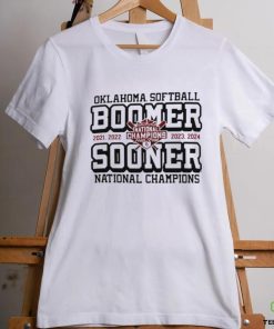 Oklahoma Sooners Champion 2024 NCAA Softball Women’s College World Series Champions Boomer Sooner 4 Times Champs shirt 1 Oklahoma Sooners Champion 2024 NCAA Softball Women’s College World Series Champions Boomer Sooner 4 Times Champs shirt