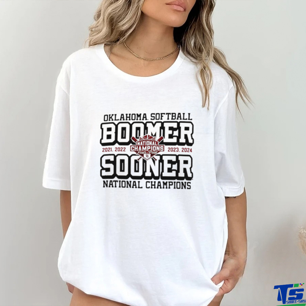Oklahoma Sooners Champion 2024 NCAA Softball Women’s College World Series Champions Boomer Sooner 4 Times Champs shirt Oklahoma Sooners Champion 2024 NCAA Softball Women’s College World Series Champions Boomer Sooner 4 Times Champs shirt