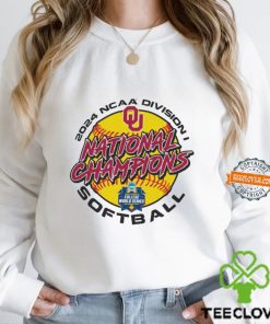 Oklahoma Sooners Champion 2024 Ncaa Softball Womens College World Series Champions Locker Room T Shirt