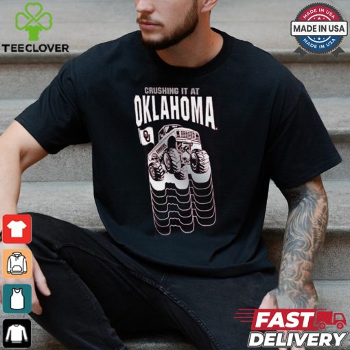 Oklahoma Sooners Colosseum Toddler Crushing It T Shirt