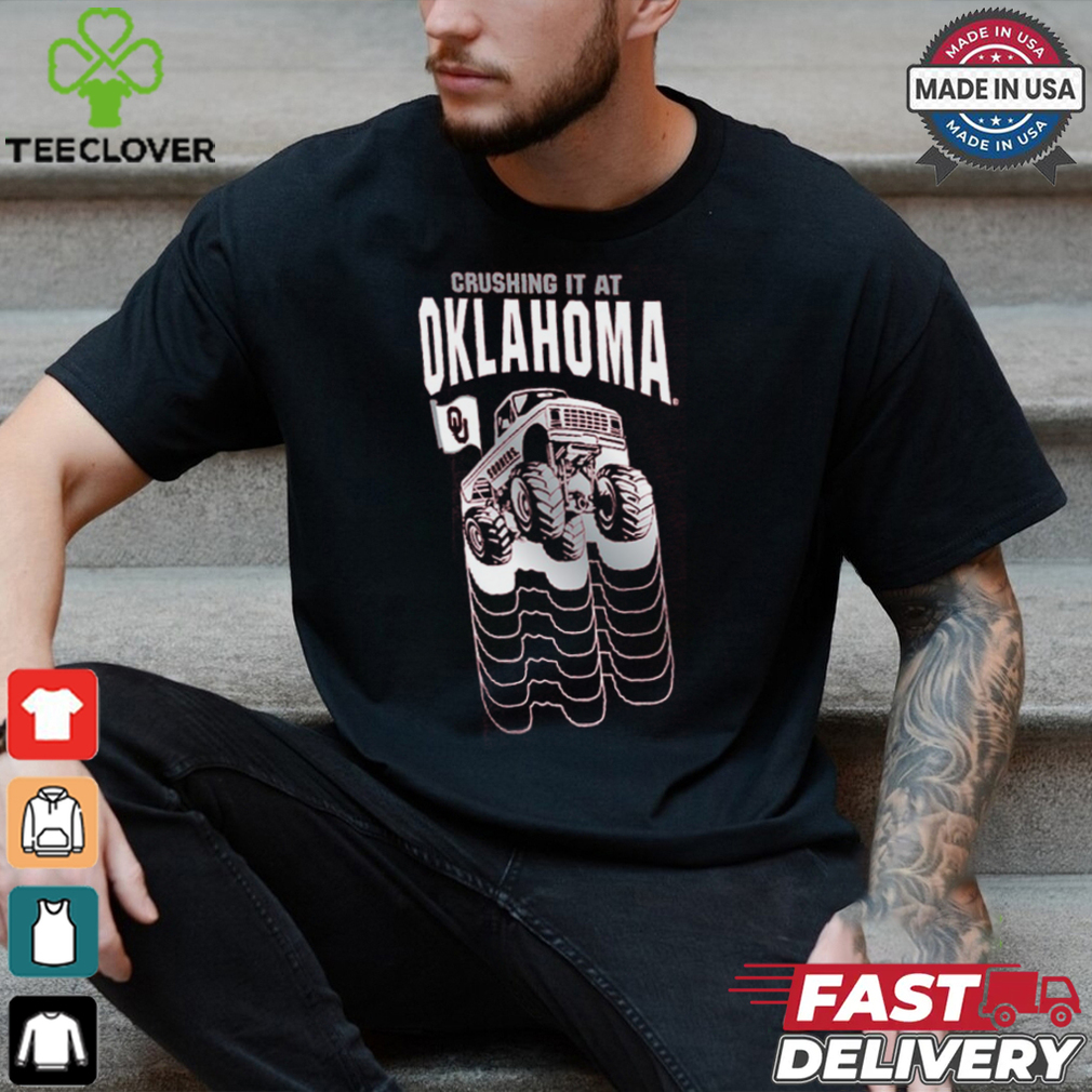 Oklahoma Sooners Colosseum Toddler Crushing It T Shirt Oklahoma Sooners Colosseum Toddler Crushing It T Shirt
