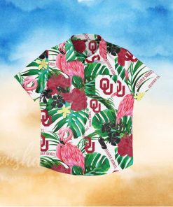 Oklahoma Sooners Flamingo Hawaiian Shirt