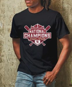 Oklahoma Sooners Four Peat NCAA Softball Women’s College World Series Champions Official Logo shirt