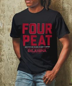 Oklahoma Sooners Four Peat NCAA Softball Women’s College World Series Champions shirt