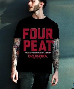 Oklahoma Sooners Four Peat NCAA Softball Women’s College World Series Champions shirt