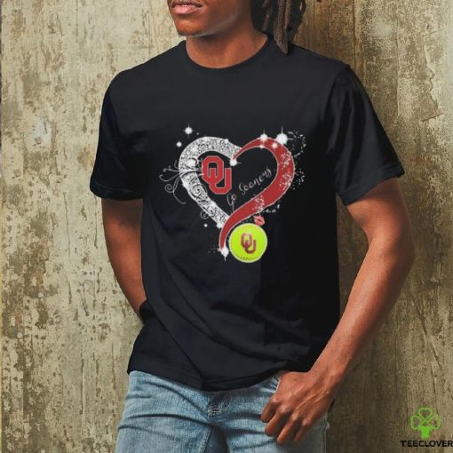 Oklahoma Sooners Go Sooners Heart Diamonds shirt