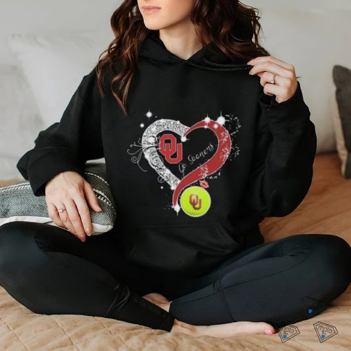 Oklahoma Sooners Go Sooners Heart Diamonds shirt