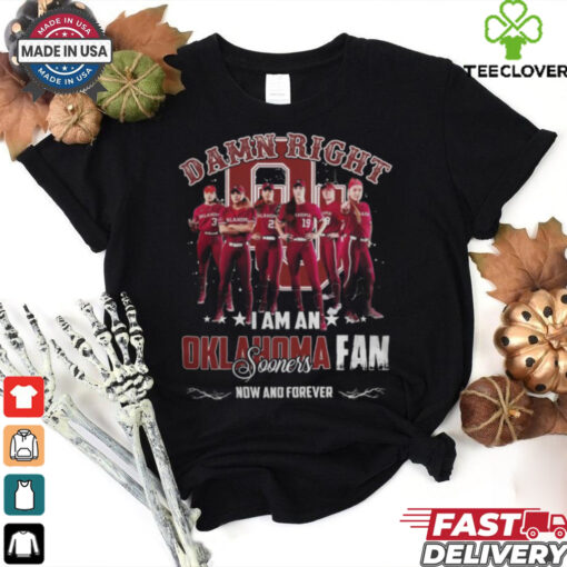 Oklahoma Sooners I Am Sooners Fan Now And Forever All Roster 2024 Tee