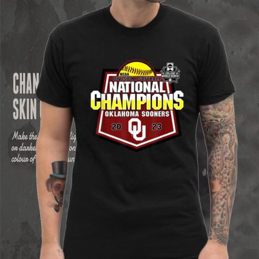 Oklahoma Sooners National Champs Softball 2023 WCWS T Shirt