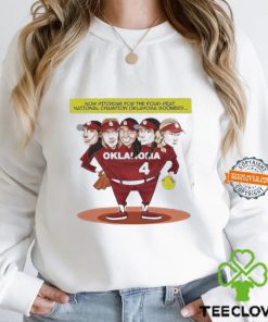 Oklahoma Sooners Softball 2024 National Champs Ringer Shirt