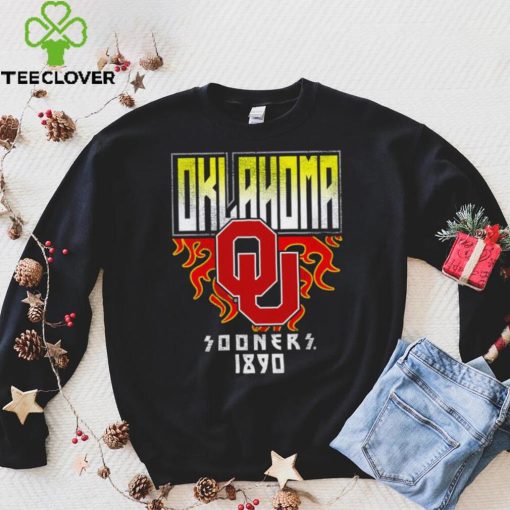 Oklahoma Sooners The Legend 1890 retro logo hoodie, sweater, longsleeve, shirt v-neck, t-shirt