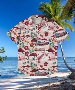 Oklahoma Sooners Thematic Stadium Print Hawaiian Shirt