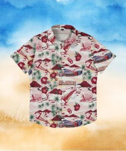 Oklahoma Sooners Thematic Stadium Print Hawaiian Shirt