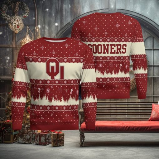 Oklahoma Sooners Ugly Christmas Sweaters 2023 Gift For Fans