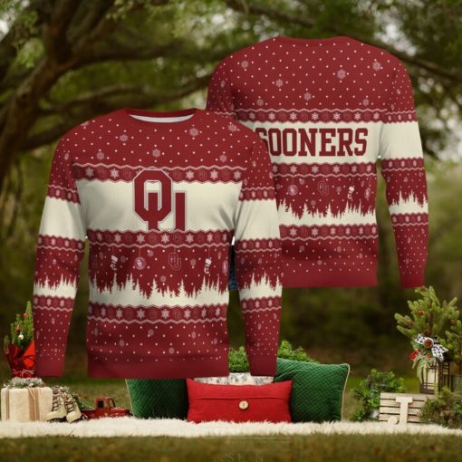 Oklahoma Sooners Ugly Christmas Sweaters 2023 Gift For Fans