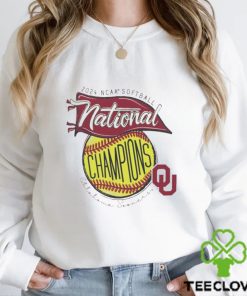 Oklahoma Sooners Unisex 2024 NCAA Softball Women’s College World Series Champions Pennant Comfort Colors hoodie, sweater, longsleeve, shirt v-neck, t-shirt