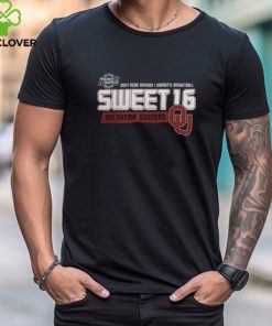 Oklahoma Sooners Wbb 2024 March Madness Sweet Sixteen Tee Shirt