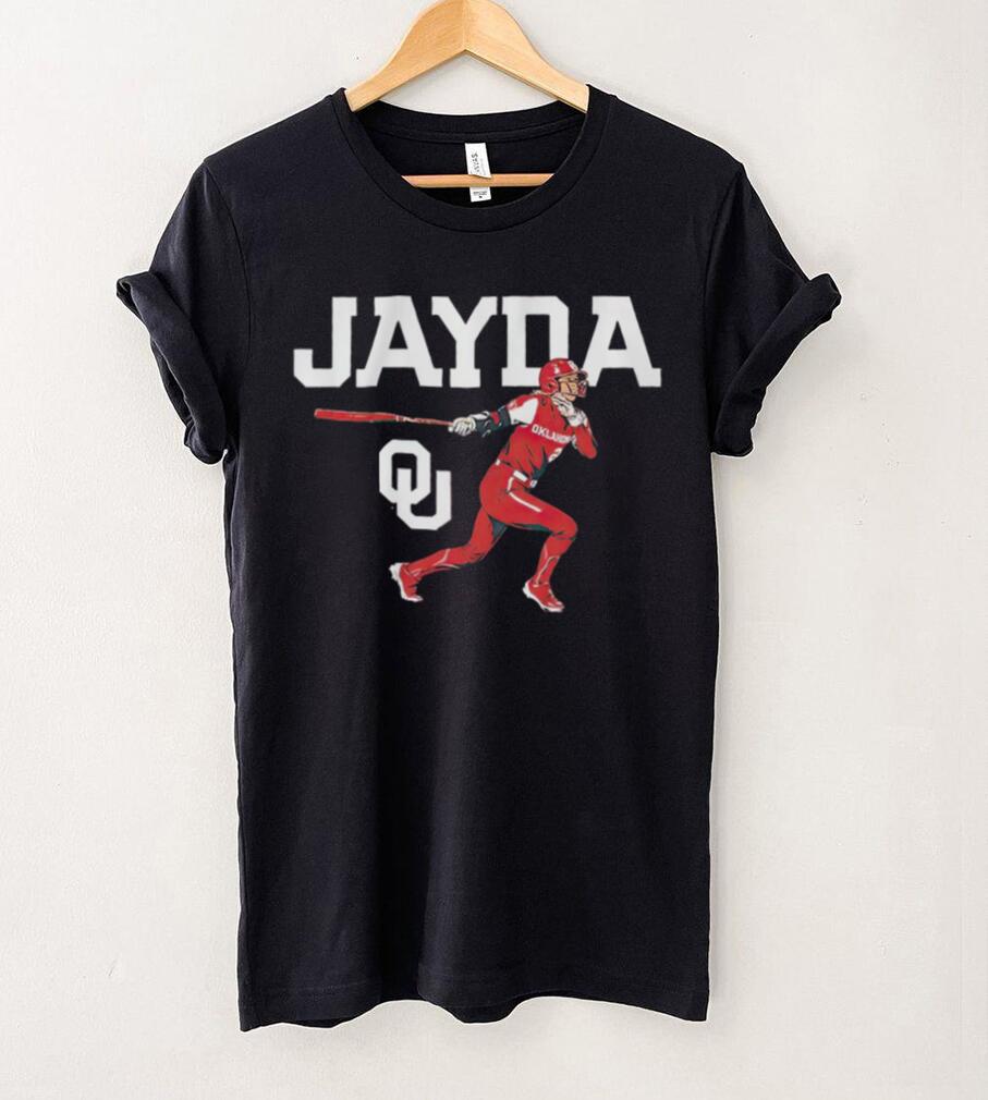 Oklahoma Sooners Women’s Softball Jayda Coleman Slugger Swing shirt Oklahoma Sooners Women’s Softball Jayda Coleman Slugger Swing shirt