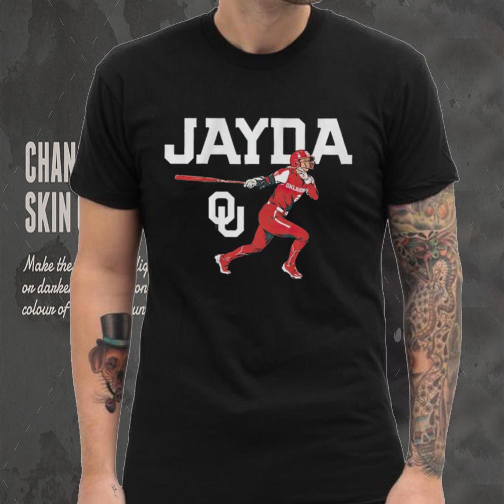 Oklahoma Sooners Women’s Softball Jayda Coleman Slugger Swing shirt Oklahoma Sooners Women’s Softball Jayda Coleman Slugger Swing shirt