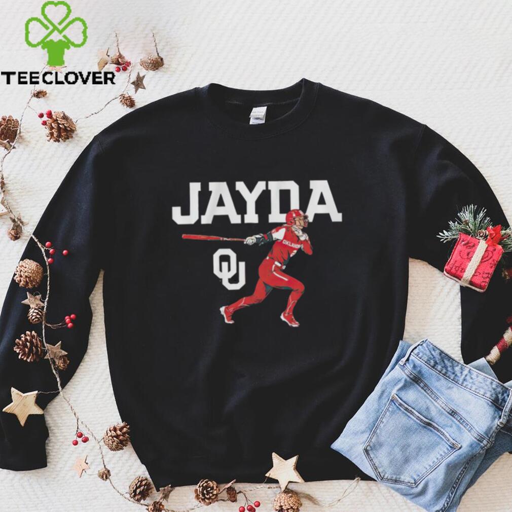 Oklahoma Sooners Women’s Softball Jayda Coleman Slugger Swing shirt Oklahoma Sooners Women’s Softball Jayda Coleman Slugger Swing shirt