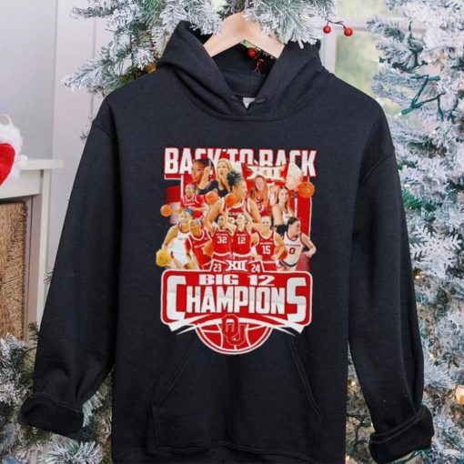 Oklahoma Sooners back to back 23 24 Big 12 Champions shirt