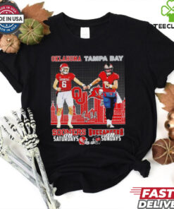 Oklahoma Sooners on Saturdays x Tampa Bay Buccaneers on Sundays shirt